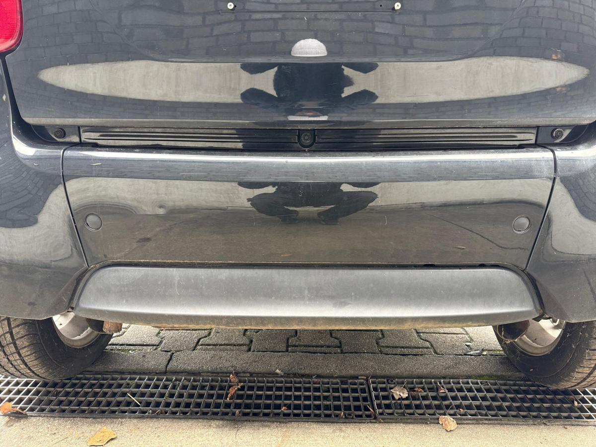 Smart ForTwo Cabrio 450 original Stoßstange hinten mitte EA4 Jack Black BJ03